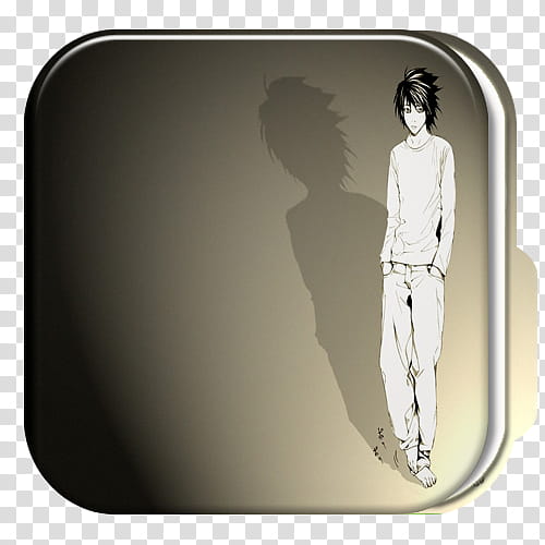 Carpetas Death Note Especial L, death note L ( icon transparent background PNG clipart