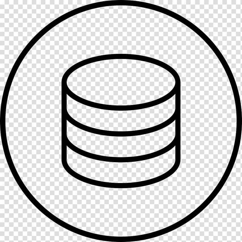 Book, Database, Data Storage, Flatfile Database, Line Art, Circle, Coloring Book, Cylinder transparent background PNG clipart
