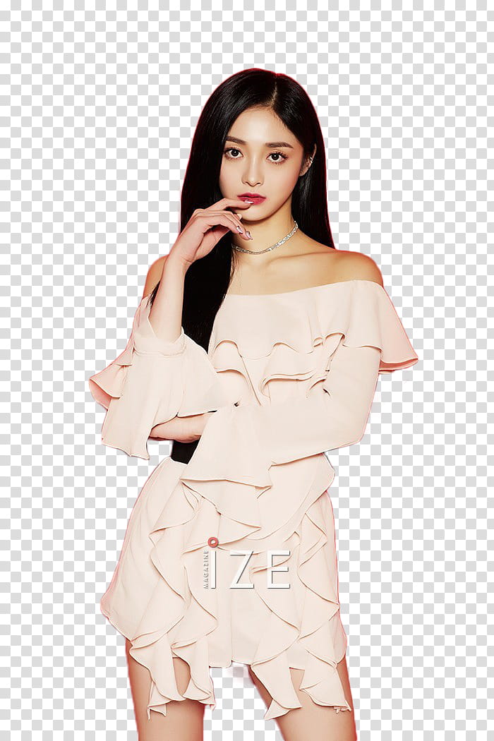 KYULKYUNG PRISTIN, woman holding her lips transparent background PNG clipart