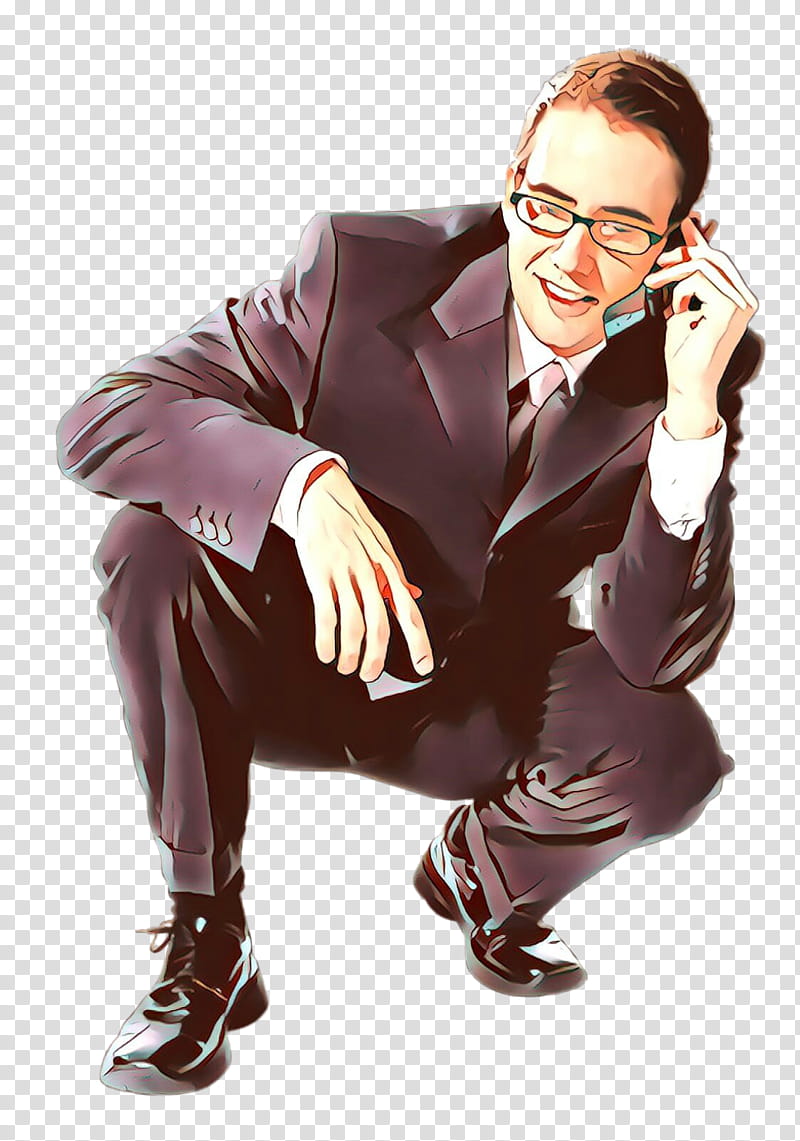 Glasses, Sitting, Eyewear, Gentleman, Male, Tie, Businessperson, Suit transparent background PNG clipart