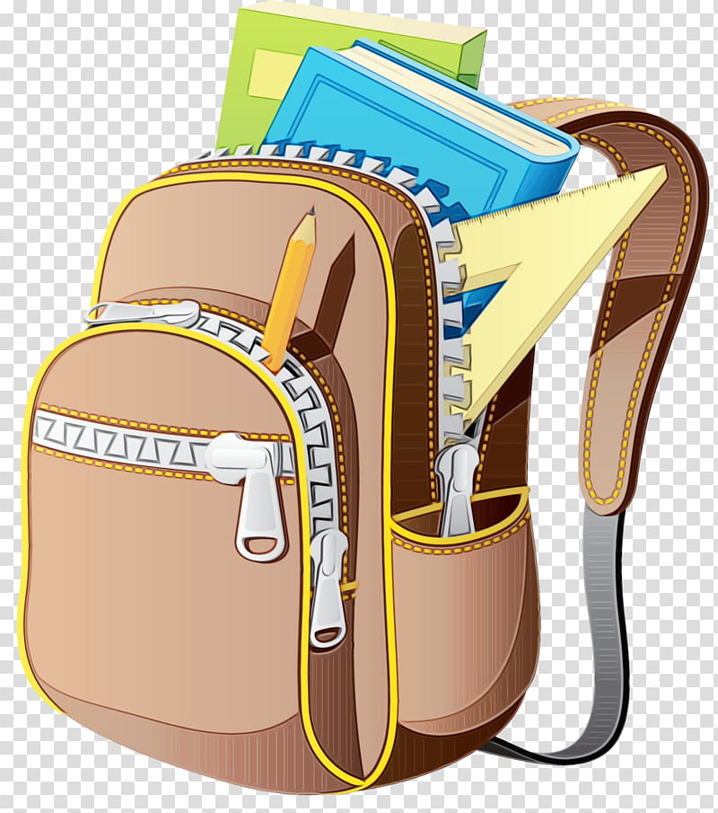 School Bag, Watercolor, Paint, Wet Ink, Backpack, School
, Bag Backpack, Satchel transparent background PNG clipart