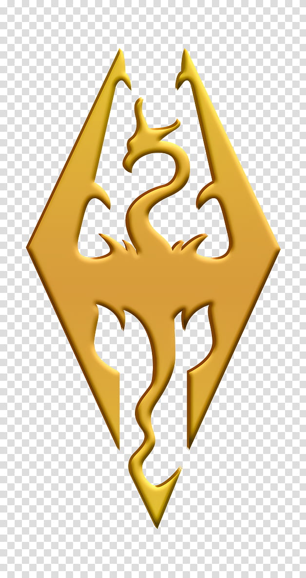 skyrim icon, Symbol transparent background PNG clipart