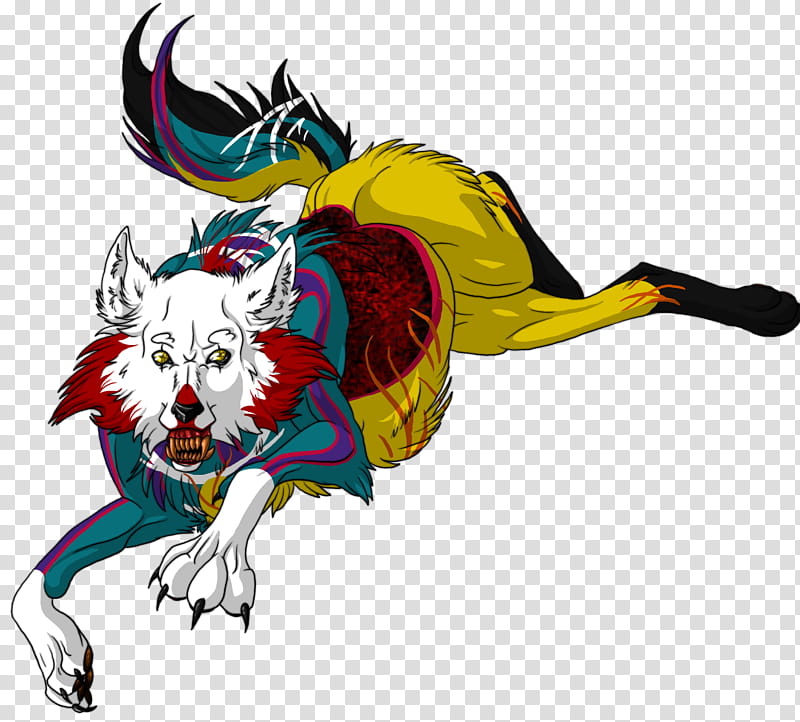 PennyWise Wolf, wolf illustration transparent background PNG clipart