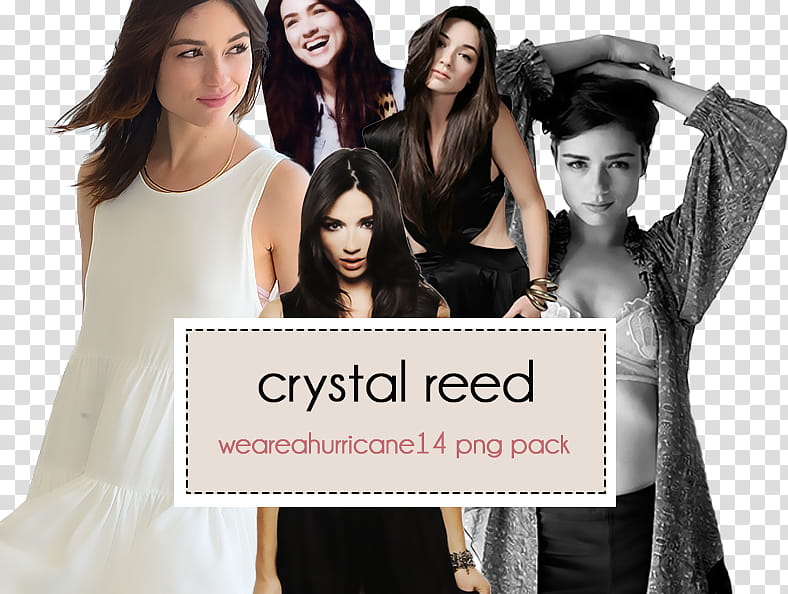 Crystal Reed, Crystal Reed weareahurricane  transparent background PNG clipart