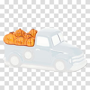 Orange, Watercolor, Paint, Wet Ink, Vehicle, Car, Classic Car, Vintage Car transparent background PNG clipart thumbnail