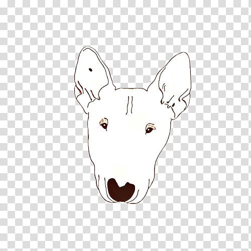 dog bull terrier head bull and terrier old english terrier, Cartoon, English White Terrier transparent background PNG clipart