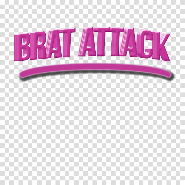 Brat Attack transparent background PNG clipart