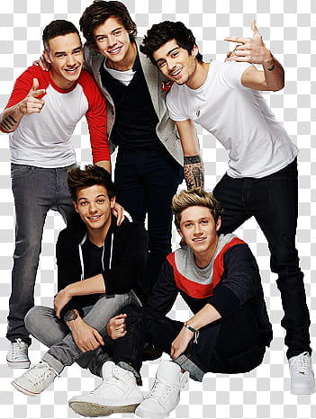 One Direction transparent background PNG clipart