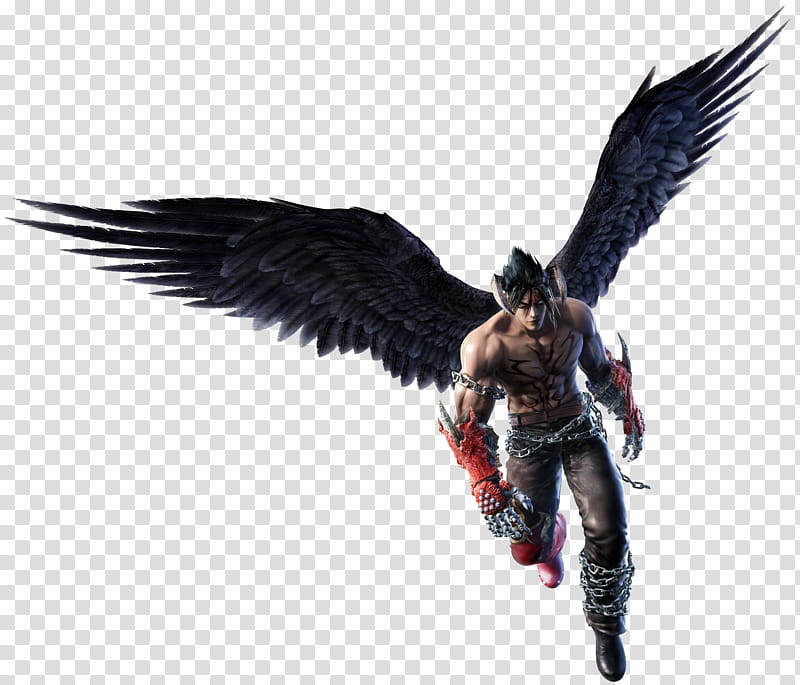 Devil Jin In BR, male anime character transparent background PNG clipart