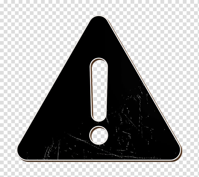 Error icon Interface Icon Compilation icon Warning icon, Signs Icon, Black, Triangle, Symbol, Blackandwhite, Circle, Logo transparent background PNG clipart