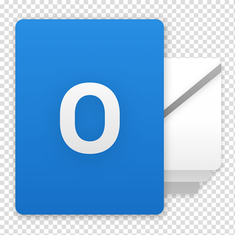 Office for macOS Slate Edition, blue and white letter O icon transparent background PNG clipart