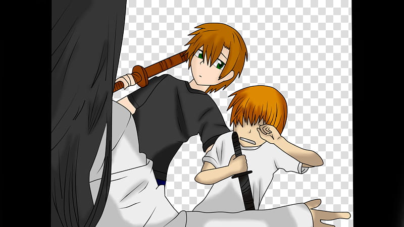 Hetalia OC Sachsen Twins YOUNG transparent background PNG clipart