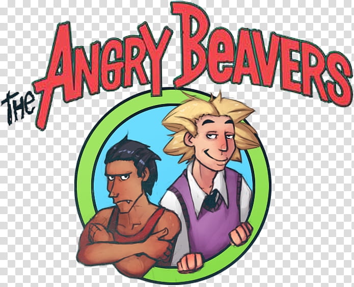 The Angry beavers, The Angry Beavers logo transparent background PNG clipart