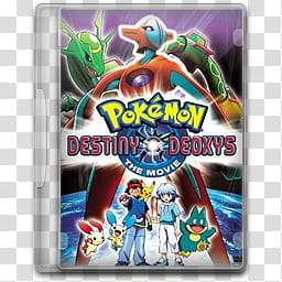 Pokemon Movie Icons, PokemonMovie, Pokemon Desty Deoxy's The Movie show icon transparent background PNG clipart