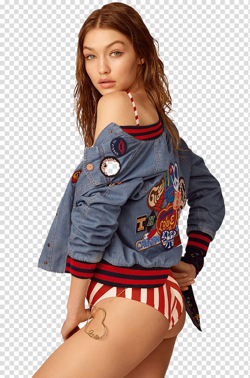 GIGI HADID transparent background PNG clipart