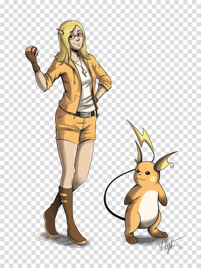 I&#;m not going to RAICHU a love song, Pokemon Pikachu beside woman transparent background PNG clipart