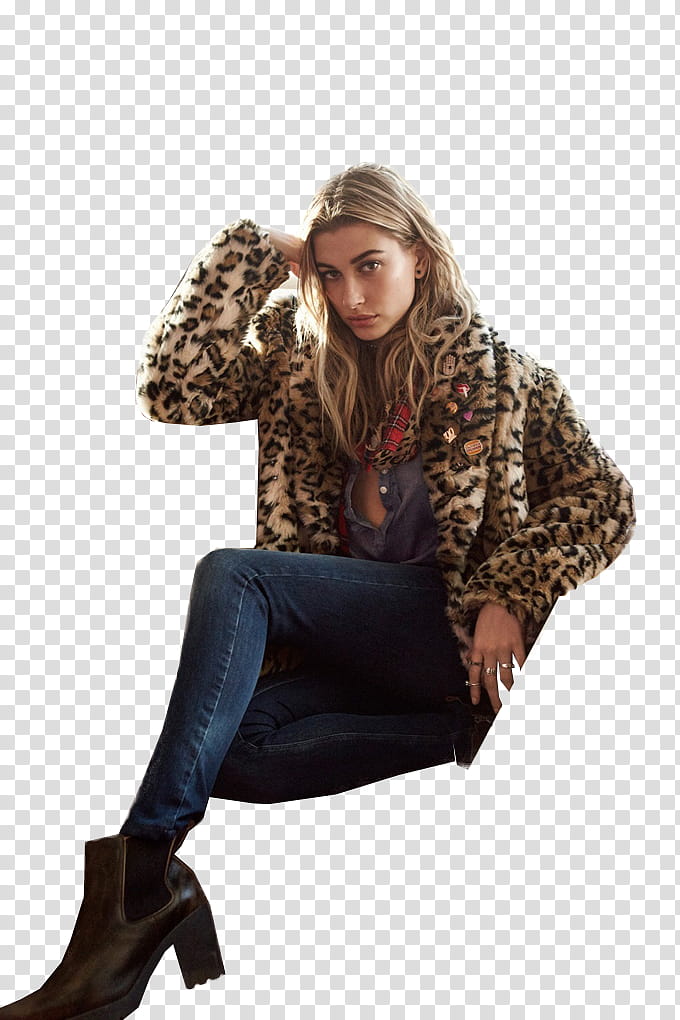 Hailey Baldwin and Lucky Blue Smith, Hailey Rhode Bieber transparent background PNG clipart