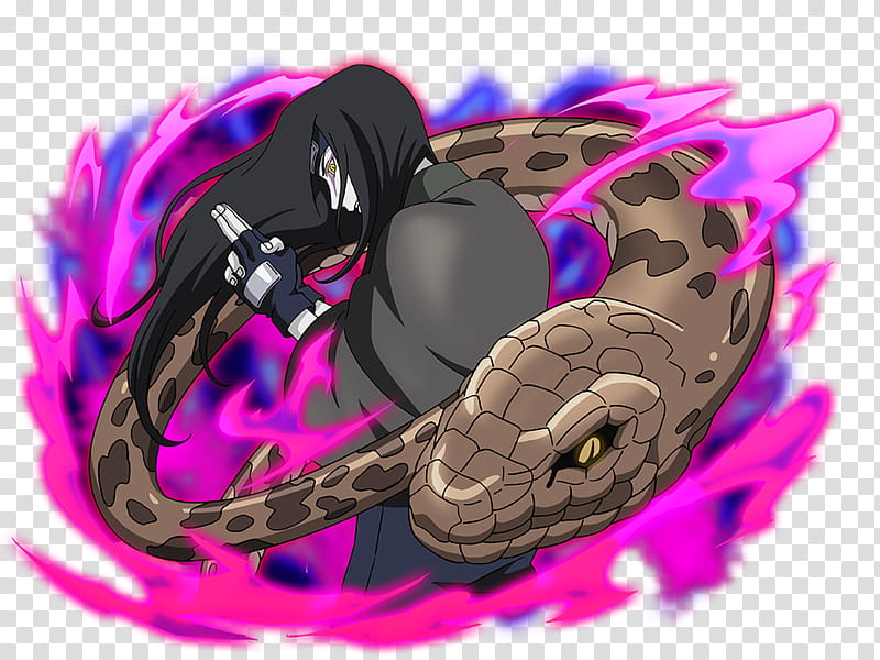 Orochimaru One of the Legendary Sannin transparent background PNG clipart