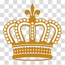 gold crown logo transparent background PNG clipart