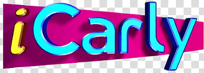 Logos, icarly text transparent background PNG clipart