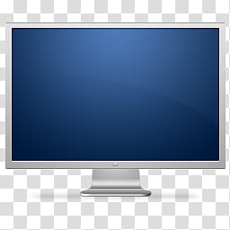 Aeon, Mac-Display, silver flat screen computer monitor transparent background PNG clipart