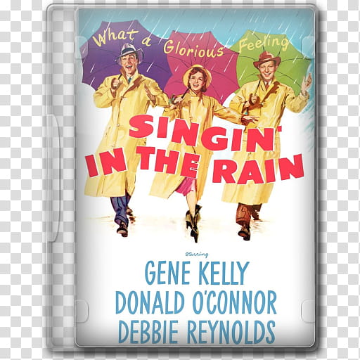 the BIG Movie Icon Collection S, Singin In The Rain transparent background PNG clipart