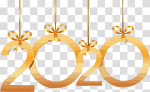 Happy New Year 2020 Transparent Background Png Cliparts Free