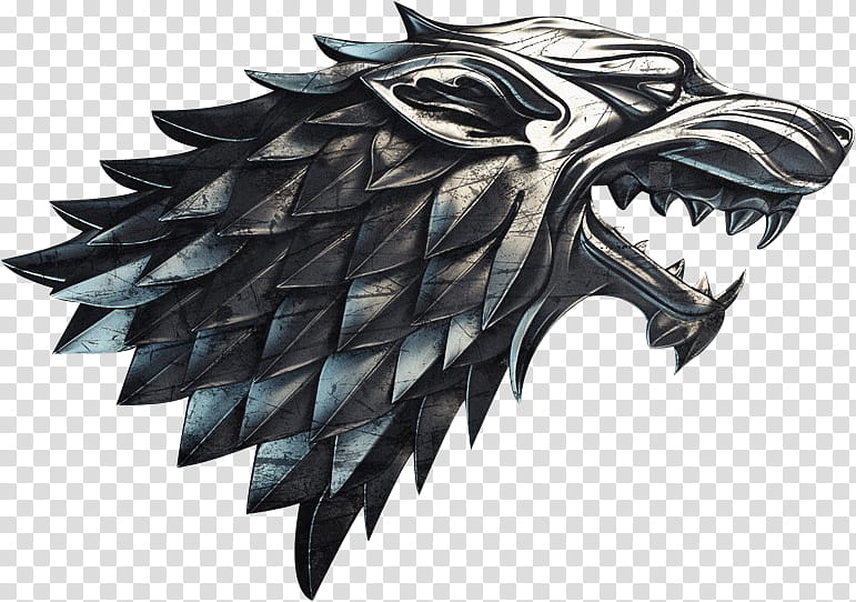 Game of thrones logo, House of Stark Sigil illustration ...