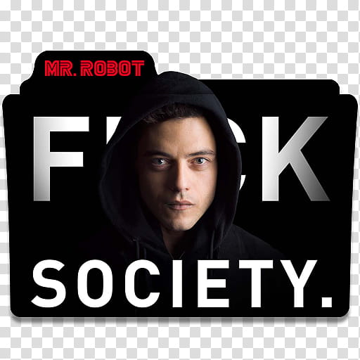 Mr Robot Folder Icon, Mr. Robot () transparent background PNG clipart