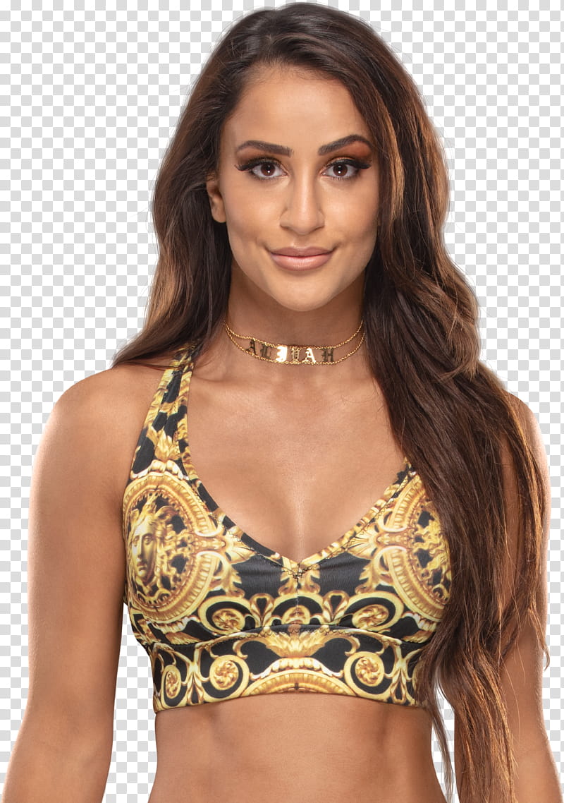 Aliyah WWE Profile  transparent background PNG clipart