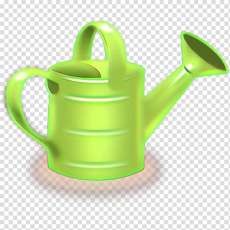 green watering can kettle teapot cup, Plastic transparent background PNG clipart