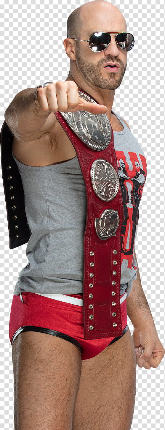 Cesaro  RAW Tag Team Champion transparent background PNG clipart