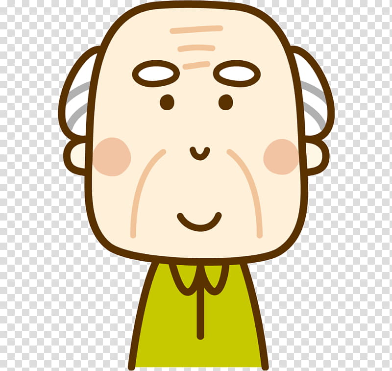 Happy Face, Old Age, Cartoon, Drawing, Grandparent, Comics, Silhouette, Old Age Home transparent background PNG clipart