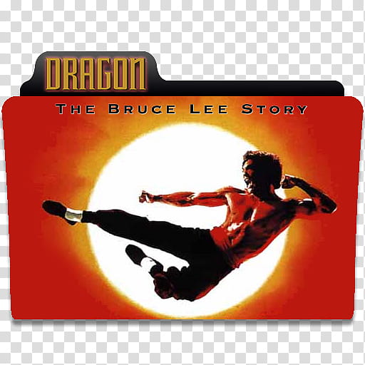 Epic  Movie Folder Icon Vol , Dragon The Bruce Lee Story transparent background PNG clipart