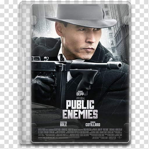 Movie Icon Mega , Public Enemies transparent background PNG clipart