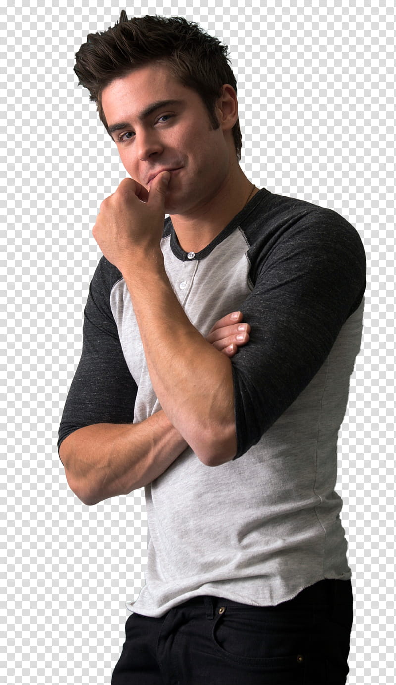 Zac Efron , ZE, WM transparent background PNG clipart