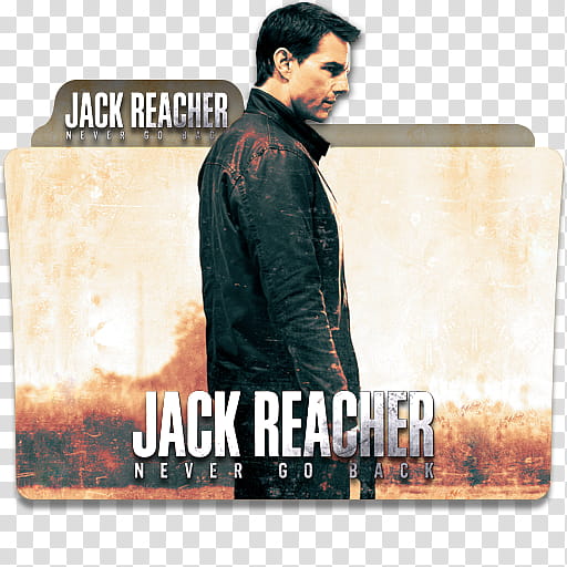 Jack Reacher Never Go Back  Folder Icon , Jack Reacher Never Go Back v transparent background PNG clipart