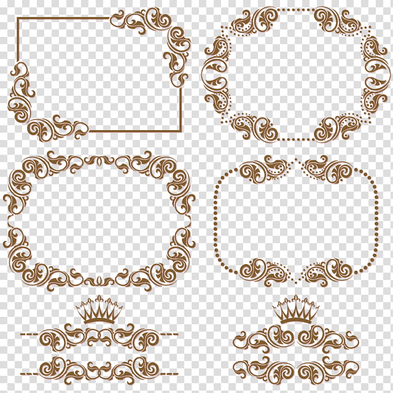 Motif, BORDERS AND FRAMES, Frames, Ornament, Body Jewelry, Jewellery, Metal transparent background PNG clipart