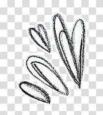 Crayon Drawing, black heart transparent background PNG clipart