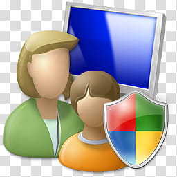 Vista RTM WOW Icon , Parental, computer security icon transparent background PNG clipart
