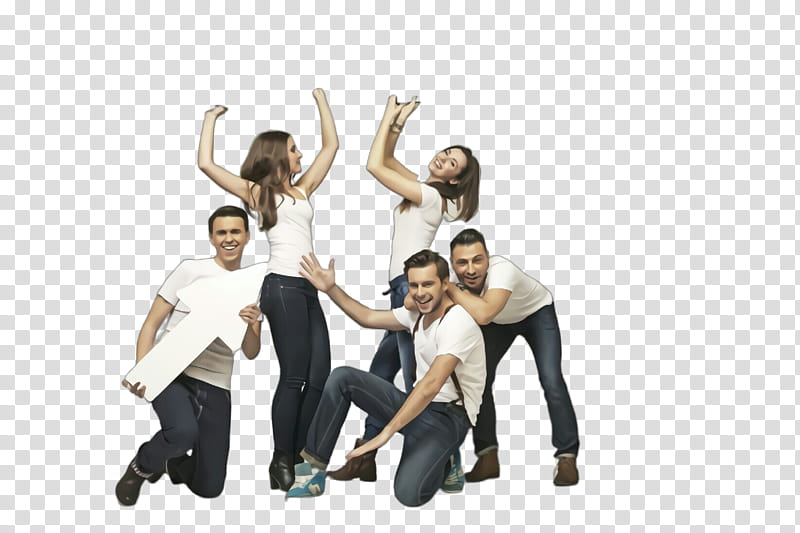 social group fun youth dance friendship, Gesture, Happy, Performing Arts, Countrywestern Dance, Choreography transparent background PNG clipart