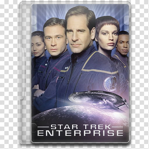 TV Show Icon Mega , Star Trek, Enterprise, Star Trek Enterprise disc case transparent background PNG clipart