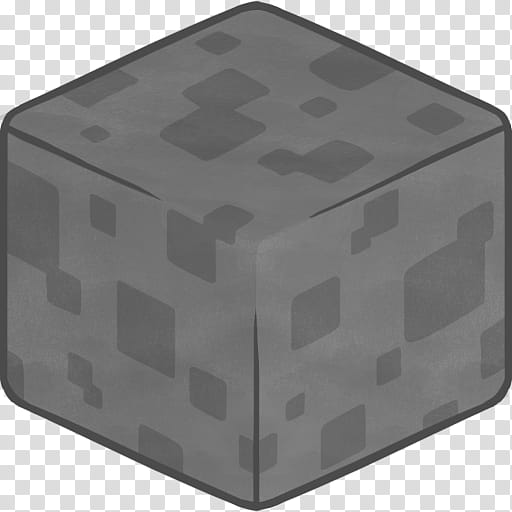 MineCraft Icon  , D Stone, square gray box art transparent background PNG clipart