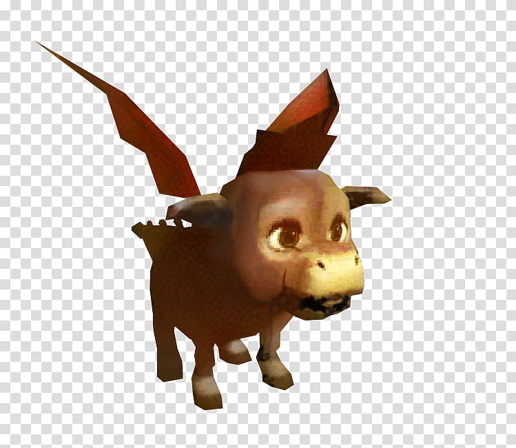 Cattle Animation, Character, Cartoon, Snout, Warthog, Animal Figure, Toy, Bull transparent background PNG clipart