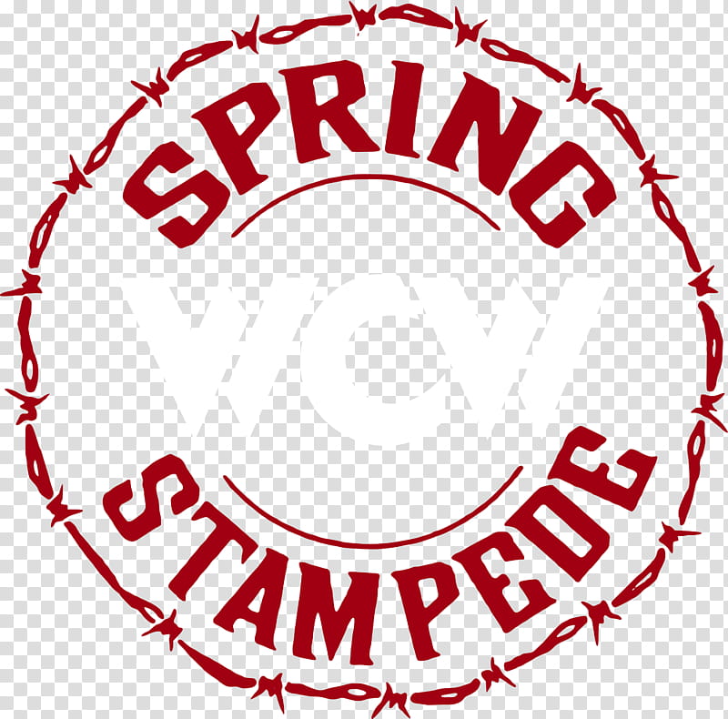 WCW Spring Stampede   Logo transparent background PNG clipart
