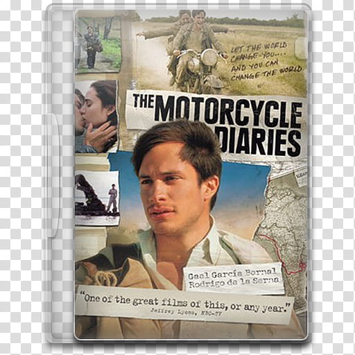 Movie Icon Mega , The Motorcycle Diaries, The Motorcycle Diaries poster transparent background PNG clipart