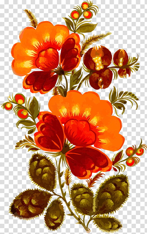 Floral Petal, Petrykivka, Petrykivka Painting, Folk Art, Drawing, Flower, Plant, Flower Arranging transparent background PNG clipart