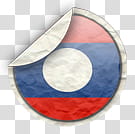 world flags, Laos icon transparent background PNG clipart