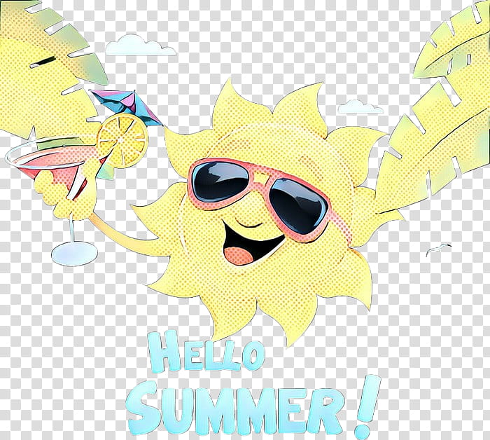 Summer Poster, Pop Art, Retro, Vintage, Cartoon, Creativity, Text, Summer transparent background PNG clipart