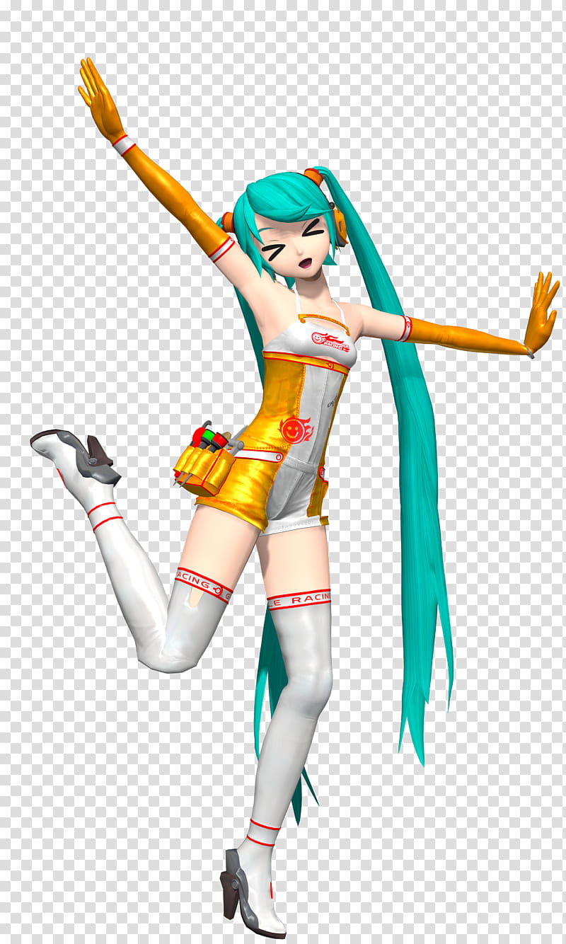 DT Extend GSR  Miku transparent background PNG clipart